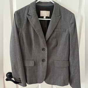 BANANA REPUBLIC Blazer Brown EUC Size 12p CLASSIC